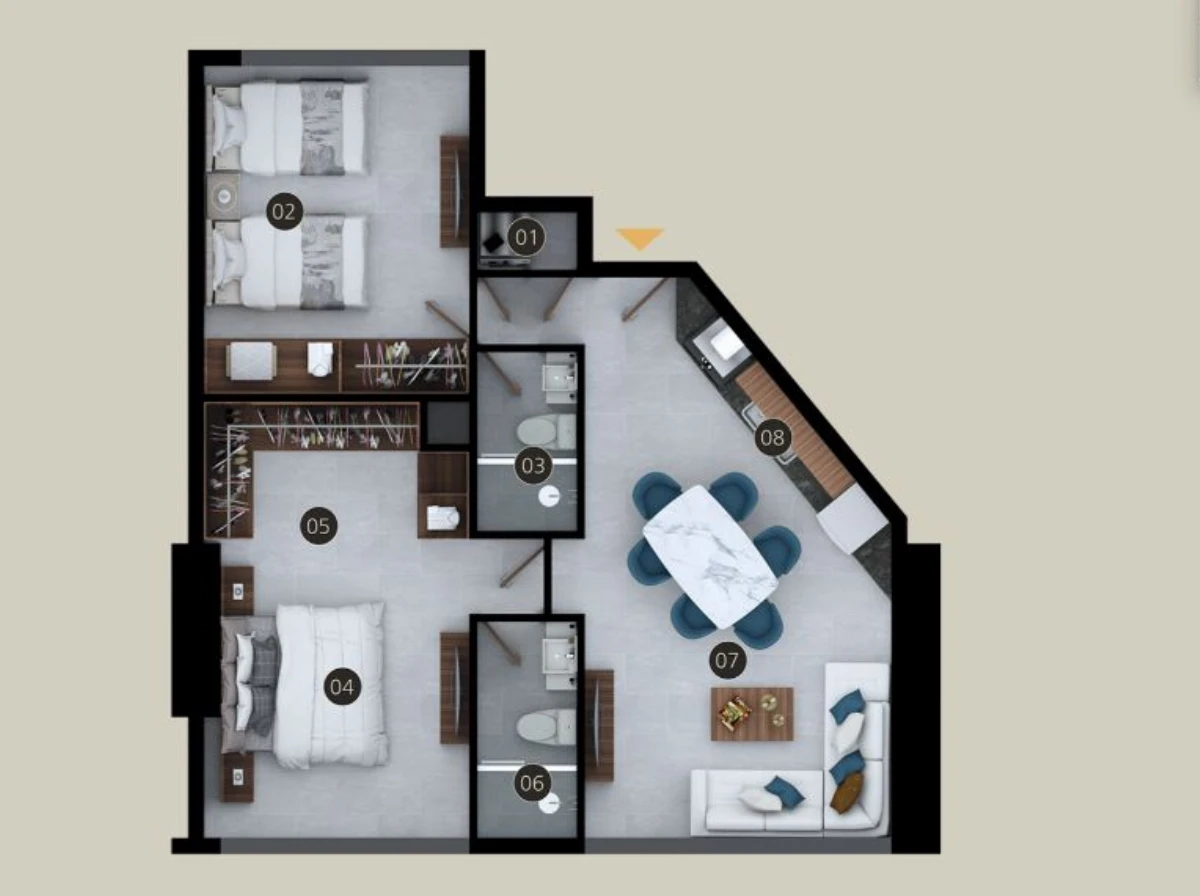 Imágen del proyecto AKIRA DEPARTAMENTOS