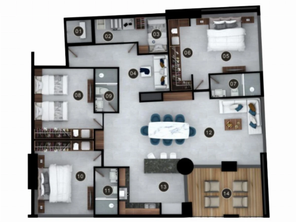 Imágen del proyecto AKIRA DEPARTAMENTOS