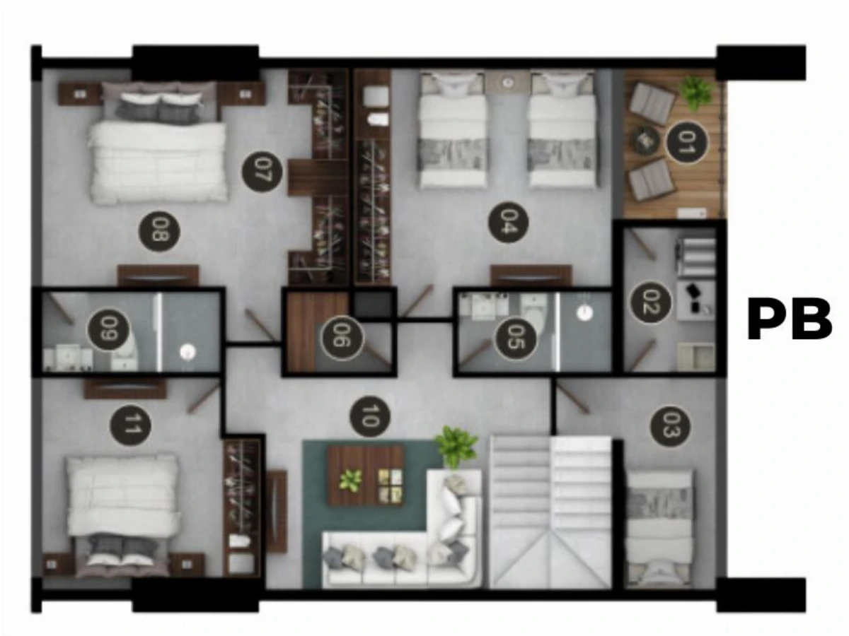 Imágen del proyecto AKIRA DEPARTAMENTOS
